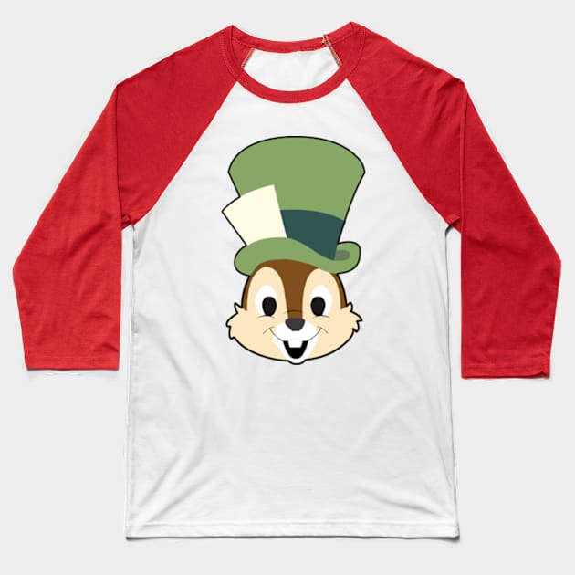 Chip Hat Baseball T-Shirt by LuisP96